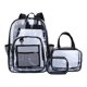 thumbnail image 1 of Mochila impermeable de PVC transparente para portátil de 15,6 pulgadas, 1 of 6