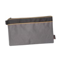Ioensy - Bolsa De Herramientas Pequeña Bolsa De Herramientas Con Cremallera Bolsas De Almacenamiento De Hardware Bolsa De Trabajo Reutilizable Gris