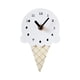 thumbnail image 2 of Mini Reloj De Pared Helado Hogar Reloj Colgante De Madera Para Decoración De Pared Del Hogar Blanco, 2 of 5