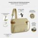 thumbnail image 4 of Bolso cruzado antirrobo Travelon Heritage 24x20x6 cm, 4 of 9