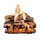 thumbnail image 1 of Conjunto de troncos de gas RealFyre 18" de roble dividido con quemador G45, 1 of 8