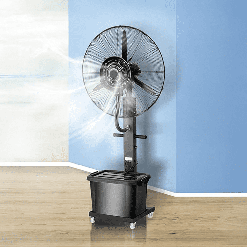 Tienda El Garage - Ventilador Nebulizador Agua Industrial 26¨ Alta Potencia