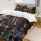 thumbnail image 1 of Moon Knight Family Bed 3 Piece Set Personalized Bedding Decor for Kids And Teens Anime Student Dormitory Cover, 1 of 5