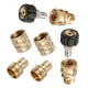 thumbnail image 1 of 8pcs 1/2 '' 3/4 '' Adaptador De Lavadora A Presión Acoplador Rápido Adaptador De Manguera De Jardín, 1 of 5