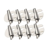 Magideal - 8X Prensatelas Con Dobladillo Enrollado, Accesorios De Costura Para Dobladillo, Prensatelas Para Máquina De Coser Doméstica, Suministros Para Acolchar