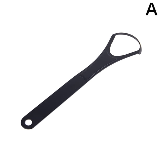 1PC Tongue Scraper Cleaner Surgical Grade Pro Eliminate Bad Breath Stainless Steel Metal Tongue Brush Dental Kit For Adults