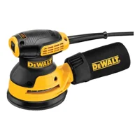Lijadora Profesional Roto Orbital Dewalt Lixadeira Roto Orbital Dwe6421-B2 Con Sistema Velcro Amarilla 50Hz/60Hz 280W 220V