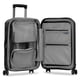 thumbnail image 4 of Equipaje de mano indestructible Pagosa de Luggage Traveler's Choice, negro, 4 of 8