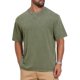 thumbnail image 4 of INSPIRE CHIC Camisetas sólidas de manga corta con cuello redondo y estilo retro desgastado para hombre L Verde Oliva, 4 of 6