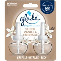 Recambios Para Ambientador Glade Plugins Sheer Vanilla Embrace, 40 Ml
