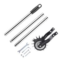 Magideal - Bordeadora De Césped Con Rueda, Herramienta Manual Para Bordes De Césped, Bordeadora De Césped Para Porche Y Patio, Tijeras Rotativas Para Paisajismo