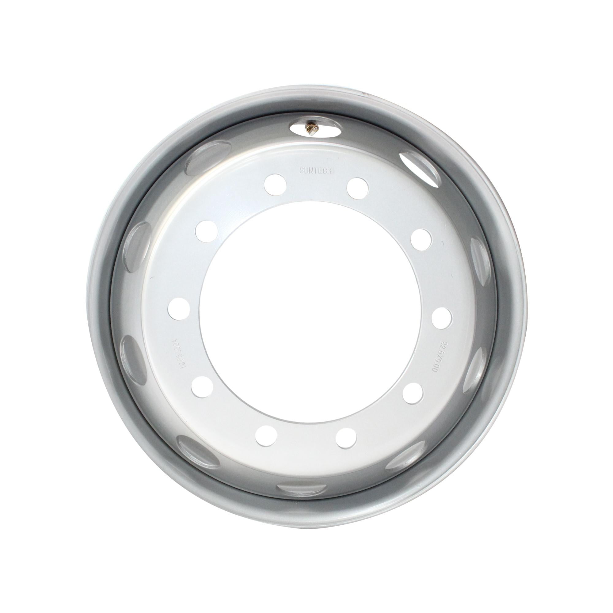 Suntech - Llanta Disco 9.00x22.5 Pulg Europea Acero - Gris Plata