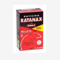 Raticida En Pellets Caja 50 G Ratanax