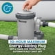 thumbnail image 5 of Bomba de filtro para piscina Bestway 2500 GPH con temporizador Tipo IV-B, 5 of 9