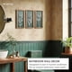 thumbnail image 5 of Set de arte mural floral 3D de madera Tide and Tales, 18 x 41 cm, 5 of 9