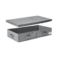 Bothyi - Contenedor De Almacenamiento Debajo De La Cama Plegable Con Tapas Y 4 Asas Para Guardería