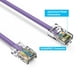 thumbnail image 2 of Cable Ethernet Cat6 FireFold de 6 m, 550 MHz, UTP, morado, 2 of 4