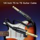 thumbnail image 2 of Cable Matters Cable para guitarra 1/4" TS a TS, 2 unidades, 1,8 m, 2 of 7