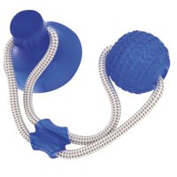 Puntostore - Juguete Perro Con Ventosa Y Pelota Elástico Duradero - Ps