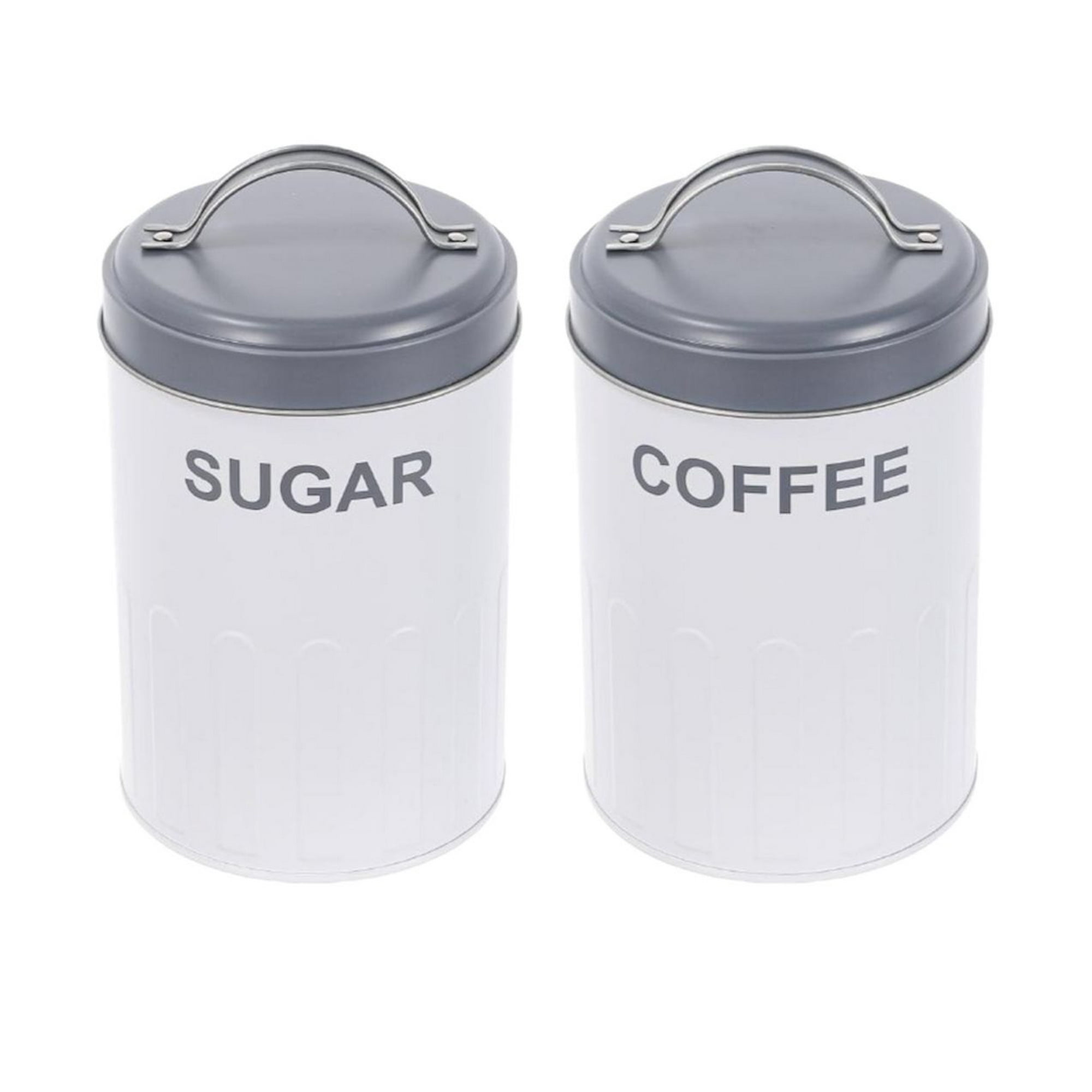 Oem - Pack 2 Envases Contenedores Frascos De Cocina Azucar Y Cafe