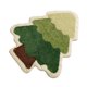 thumbnail image 1 of Alfombra De Árbol De Navidad, Cómoda, Lavable, Resistente, Verde, Decorativa, Para Baño, Estilo B, 1 of 3