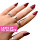 thumbnail image 2 of Manicería instantánea ovalada Olive & June Press-On Nails, tamaño mediano, 2 of 7