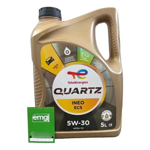 Aceite Total Quartz Ecs C2 5W30 5L Peugeot Citroen