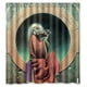 thumbnail image 1 of Cortina de ducha de la banda de rock Grateful Dead, juego de cortina de baño con ganchos, tamaño 66 x 72 pulgadas, 1 of 3