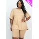 thumbnail image 1 of Conjunto de Top Holgado y Shorts de Ciclista de Talla Grande, 1 of 2