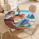 thumbnail image 4 of Hechizada-theme Fitted Round Tablecloths Elastic Edged Table Covers Waterproof Table Cloth for Kitchen Holiday Party Tables Decor 150cm, 4 of 6
