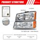 thumbnail image 3 of Conjunto de faros ADCARLIGHTS para Chevy Silverado 03-06, 3 of 9