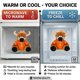 thumbnail image 3 of Peluche Warm Pals Mascota Texas Longhorns con Licencia Oficial NCAA, 3 of 6