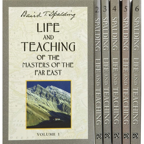 Conjunto de 6 volúmenes "Life & Teaching of the Masters of the Far East" de DeVorss & Company