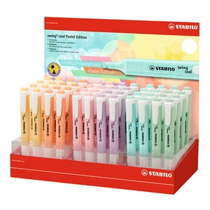 Set 48 Destacadores Stabilo Swing Cool Todos Colores