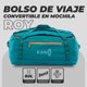thumbnail image 4 of Bolso Mochila Impermeable 80L Kano Roy Bolso de Viaje Verde, 4 of 16