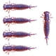 thumbnail image 3 of 5x Se?uelos De Pesca 8,9 Cm PVC Larva Worm Grub Baits Fishy Smell Blue, 3 of 5