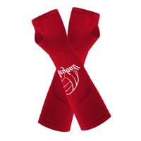 Magideal - Mangas De Brazo De Voleibol De 1 Par, Almohadillas Para El Brazo, Entrenamiento Golpeando El Protector De Muñeca Con Almohadillas De Protección Y Aguj Xl