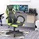 thumbnail image 2 of Silla Gamer Pu Ergonómica Escritorio Tunney Verde, 2 of 6