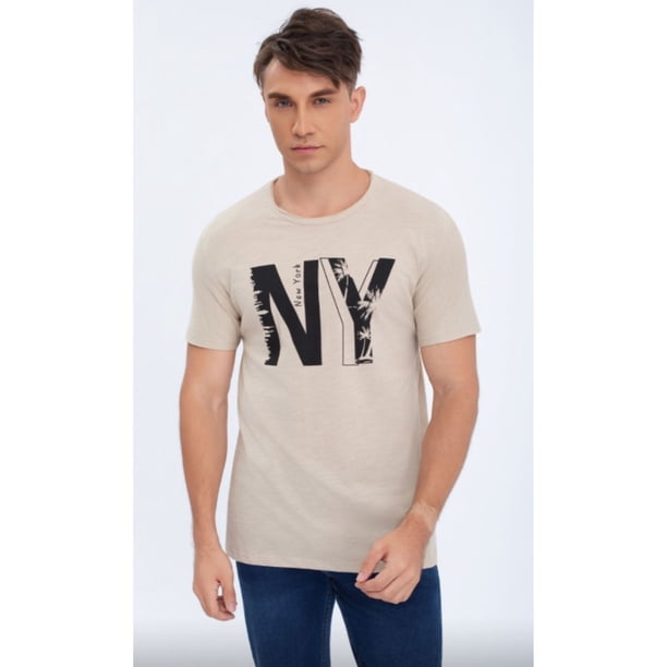 Polera Hombre Algodón Manga Corta Cuello Polo NY 6297