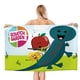 thumbnail image 1 of Scratch Garden Toalla de playa de secado rápido con diseño temático, regalo para mujeres y niñas, ideal para cumpleaños, fans, amantes de la música, uso en la playa o al aire libre, 78 × 160 cm, 1 of 6