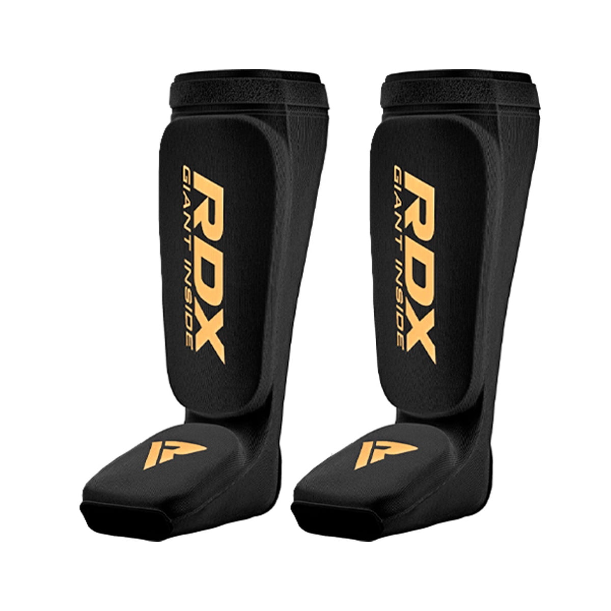 Canilleras Rdx Shin Guard Black/gold Hyp-sib-l