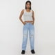 thumbnail image 4 of Polera Mujer Sin Mangas Regular Gris Melange Corona, 4 of 5