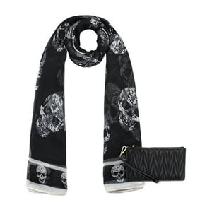 Kubayoff - Kenneth Cole - Pack Bufanda Oni Negro + Billetera Abella Black