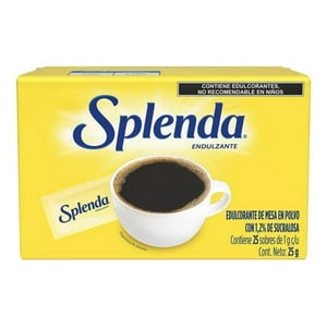 Splenda Endulzante Caja 25 Sobres En Polvo