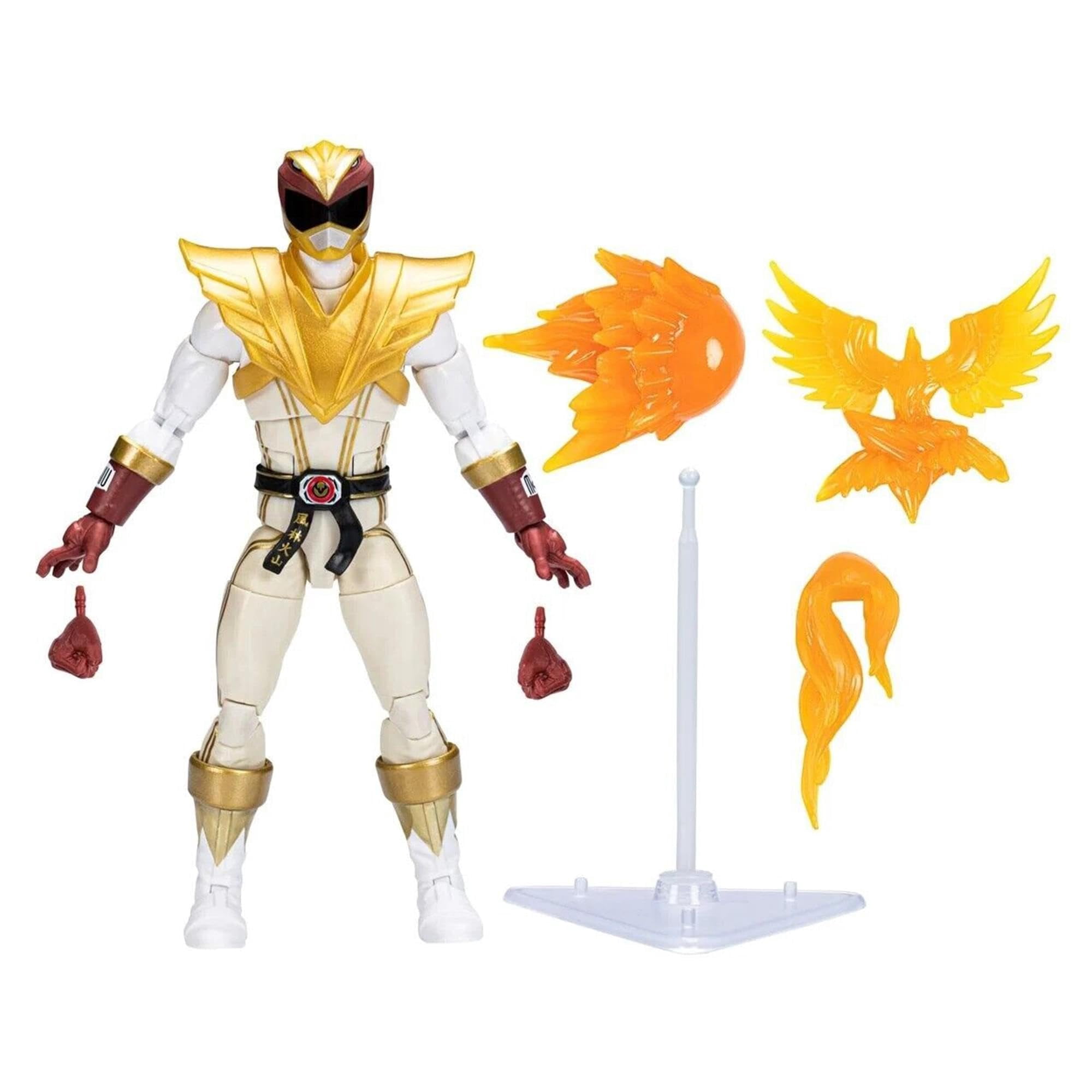 Figura De Acción Power Rangers X Street Fighter Ryu 15 Cm