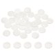 thumbnail image 1 of Uxcell 30 Piezas Botones de Nácar de 10mm, 4 Agujeros MOP Botones de Concha de Perla Natural para Coser Ropa Abrigo Trajes Camisa Decoración de Manualidades DIY, Blanco, 1 of 6