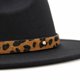 thumbnail image 3 of Sombrero Vaquero animal print negro Talla Única, 3 of 3