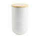 thumbnail image 1 of Contenedor Cerámica Hermético Tapa Madera L Blanco Simplit, 1 of 4