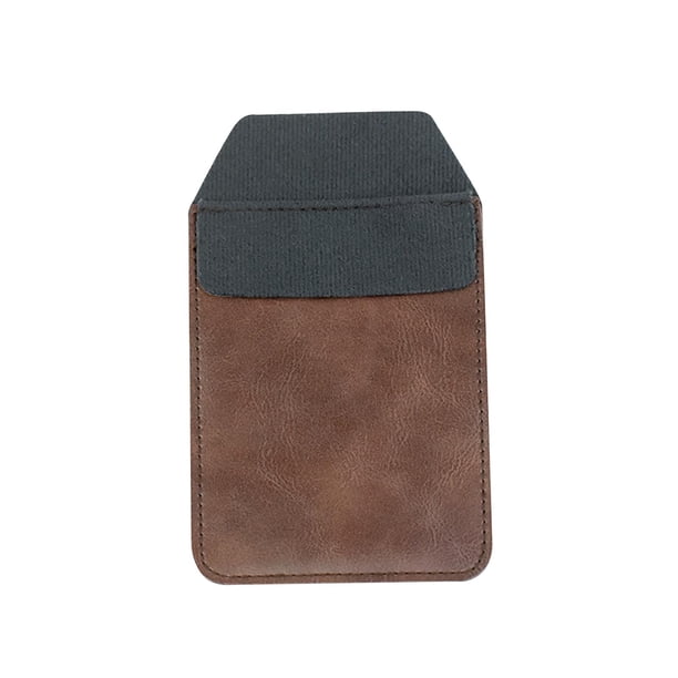 Funda protectora de bolsillo para bolígrafo, estuche para bolígrafo, estuche grueso para lápices de cuero PU, bolsillo, fugas, multiusos para batas de Café