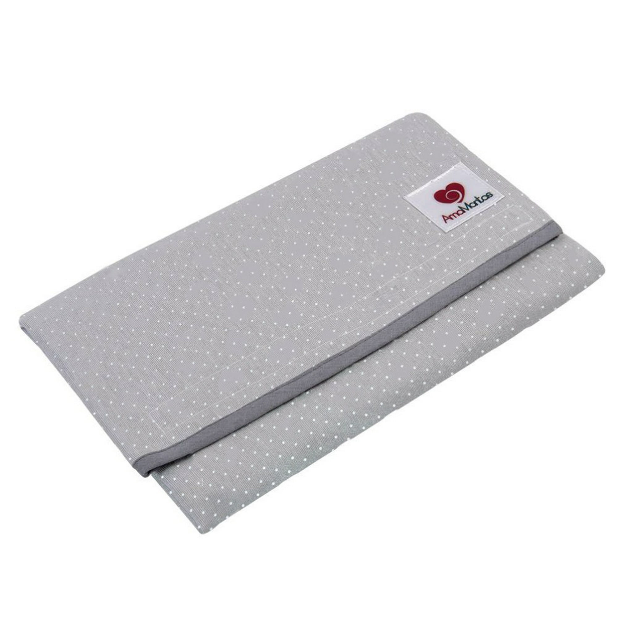 Mudador Portátil Y Neceser Impermeable Gris Amamantas